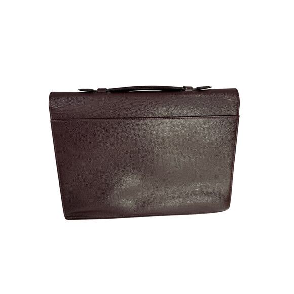 Louis Vuitton Taiga Serviet Business Bag Briefcase Used - Picture 2 of 11